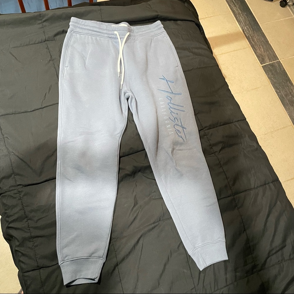 Light Blue Hollister Joggers